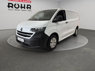 Fahrzeug Bild VW e-Transporter Kasten Motor: BEV 100 kW 64 kWh 1-Gang-Automatikgetriebe Radstand: 3100 mm KR