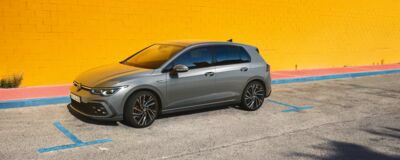 VW Golf GTD in grau