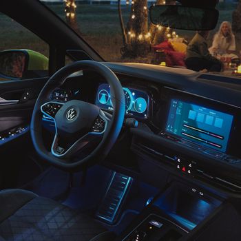 Volkswagen gold acht Innenausstattung interieur