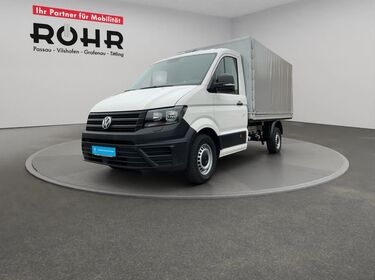 Fahrzeug Bild VW Crafter 35 Pritsche + Plane EK MR 2.0 TDI Front 6-Gang-Schaltgetriebe